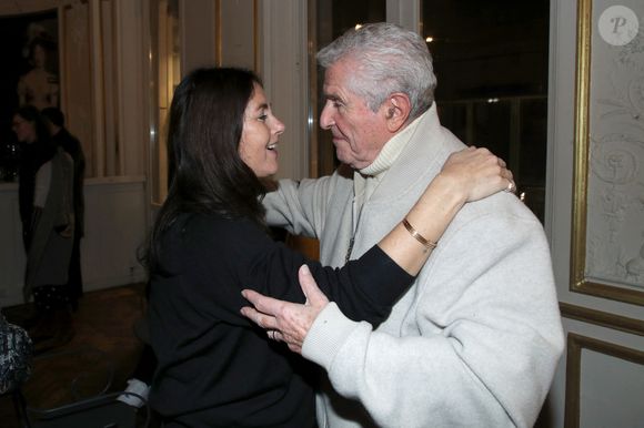 Cristiana Reali et Claude Lelouch - Cocktail au Théâtre du Gymnase à la suite de la Première soirée de la Pièce « En thérapie ». Paris, France, le 17 Janvier 2026. 

© Bertrand Rindoff / Bestimage
