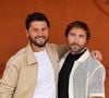 Christophe Beaugrand a été victime d'un cambriolage.
Christophe Beaugrand et son mari Ghislain Beaugrand-Gerin au village lors des Internationaux de France de Tennis de Roland Garros, à Paris, France. © Jacovides-Moreau/Bestimage