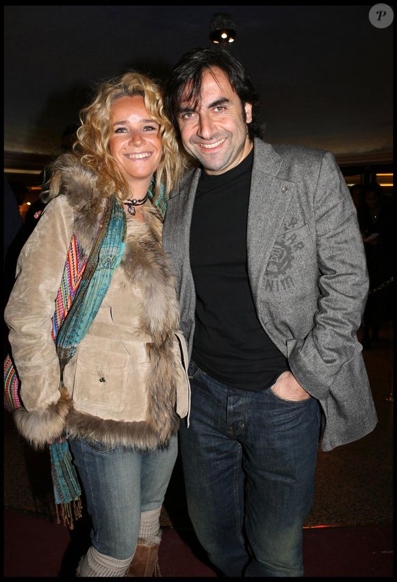 Exclusif - André Manoukian et sa compagne - Concert de Liane Foly au Grand Rex - 18/11/2006 © RINDOFF-GUIREC / BESTIMAGE