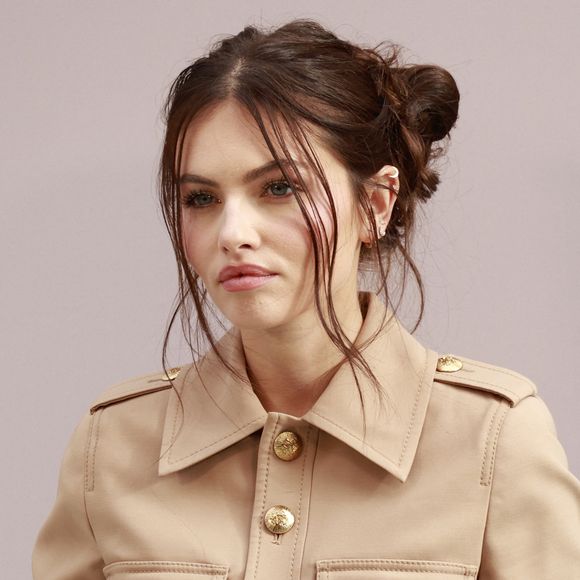Thylane Blondeau au défilé de mode Zimmerman lors de la Fashion Week de Paris, Prêt-à-Porter Femme Printemps-Été 2026 au Carreau du Temple à Paris, le 6 octobre 2025.

© Bestimage