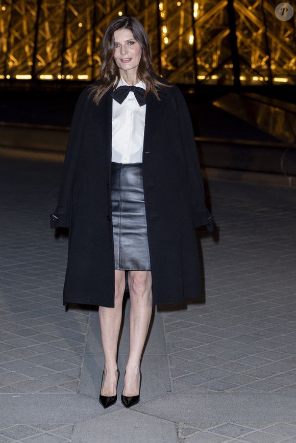 Chiara Mastroianni - Photo Call du « Le Grand Diner du Louvre « lors de la Fashion Week  à Paris le 5 mars 2025. © Olivier Borde /Bestimage