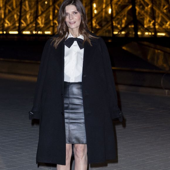 Chiara Mastroianni - Photo Call du « Le Grand Diner du Louvre « lors de la Fashion Week  à Paris le 5 mars 2025. © Olivier Borde /Bestimage