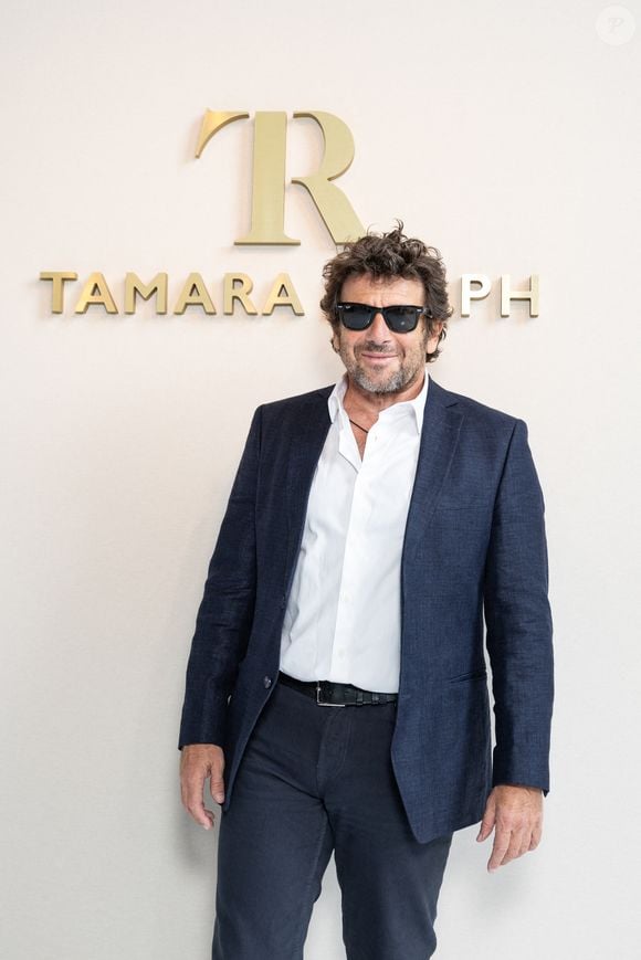 Patrick Bruel au défilé Tamara Ralph Haute Couture Automne / Hiver 2025-2026 dans le cadre de la Fashion Week de Paris (PFW), Palais de Tokyo, France, le 7 Juillet 2025. © Jeremy Melloul/Bestimage