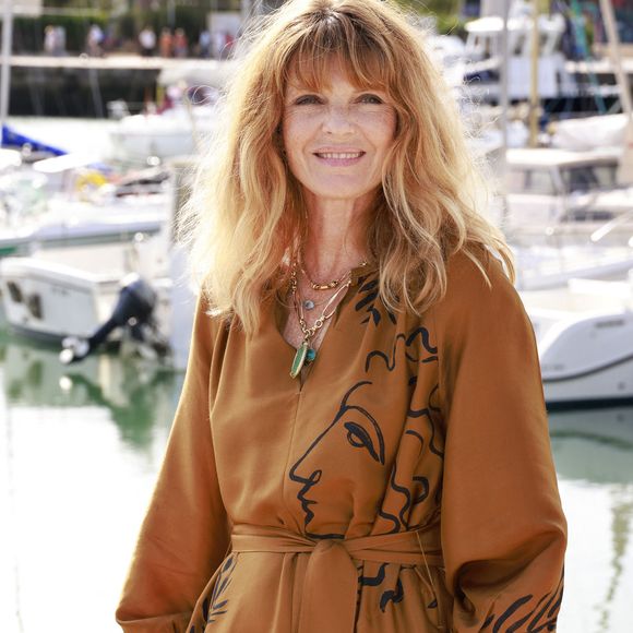 Gwendoline Hamon au photocall de "Maman ne me laisse pas m'endormir" lors de la 24ème édition du Festival de la Fiction TV de la Rochelle, le 15 septembre 2022.
© Christophe Aubert via Bestimage