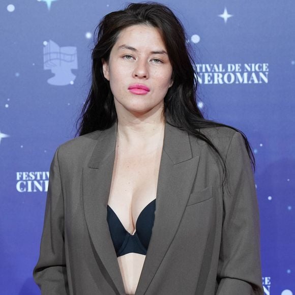 Mylène Jampanoi - Personnalités lors du photocall de la 3e soirée de la 5e édition du festival CinéRoman au cinéma Pathé Gare du Sud à Nice. Le 4 octobre 2023
© Norbert Scanella / Panoramic / Bestimage