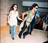 Il s'agit de Lenny Kravitz, qui a clairement dit qu'il serait prêt à collaborer à nouveau avec elle 

Vanessa Paradis et Lenny Kravitz lors du défilé de mode Vivienne Westood durant l'été 1995. Photo par RINDOFF-GARCIA / BESTIMAGE