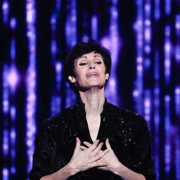 Marie-Claude Pietragalla - Surprises - Enregistrement de l'émission "La Boîte à secrets", au Studio du Lendit, présentée par F.Bollaert et diffusée le 24 janvier sur France 3. Le 16 décembre 2024
© Christophe Clovis / Bestimage