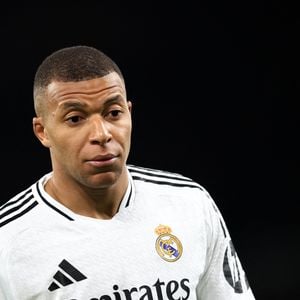 Kylian Mbappé à Liverpool.  (Credit Image: Â© Jessica Hornby/Sportimage/Cal Sport Media)