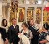 Ensemble, ils ont assisté au au baptême de la princesse Kira Leonida de Russie
Emmanuel Philibert de Savoie et sa compagne Adriana Abascal lors du baptême de la princesse Kira Leonida, fille du grand-duc George Romanov et de la princesse Victoria Romanovna de Russie, à Moscou le lundi 14 juillet 2025.
Crédit : efsavoia/Instagram