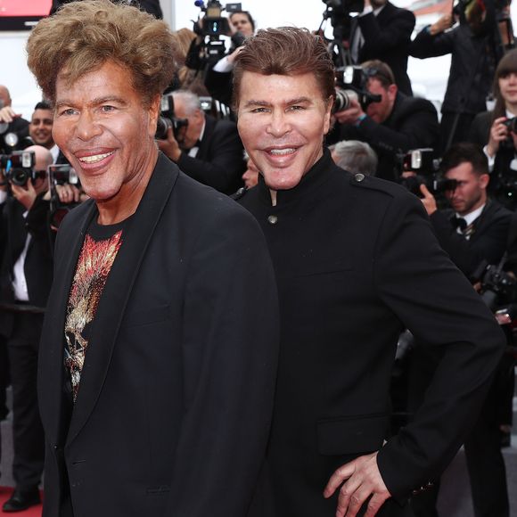 Igor et Grichka Bogdanoff - Montée des marches du film « Solo : A Star Wars Story » lors du 71ème Festival International du Film de Cannes. Le 15 mai 2018 © Borde-Jacovides-Moreau/Bestimage