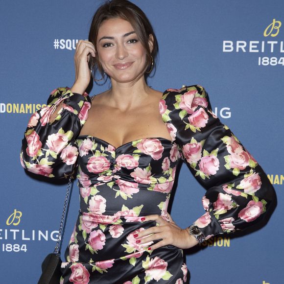 Rachel Legrain-Trapani (Miss France 2007) lors de la soirée de réouverture de la boutique "Breitling", située rue de la Paix. Paris, le 3 octobre 2019.
© Olivier Borde/Bestimage