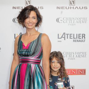 Adeline Blondieau et sa fille Wilona Hubert - People au défilé de mode prêt-à-porter printemps-été 2019 "Christophe Guillarmé" à Paris. Le 2 octobre 2018
© Veeren-CVS / Bestimage