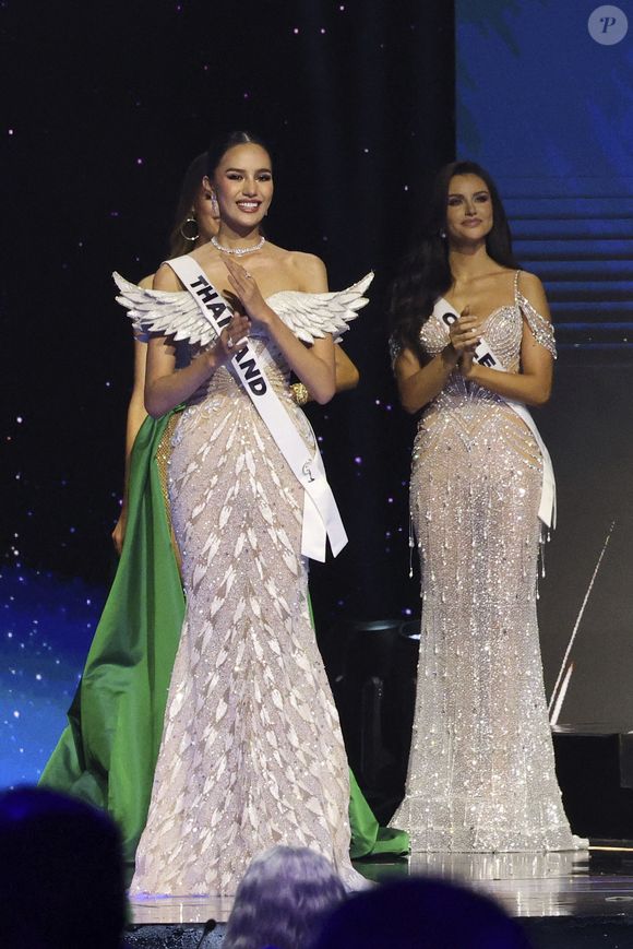 Photo © 2024 Eyepix Images/The Grosby Group

Miss Thaïlande Opal Suchata Chuangsri lors de sa participation au 73e concours Miss Univers à la Mexico City Arena le 16 novembre 2024 à Mexico, Mexique.