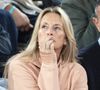 Estelle Lefébure dans les tribunes lors des Internationaux de France de Tennis de Roland Garros 2025, à Paris, France, le 5 juin 2025. © Jacovides-Moreau/Bestimage