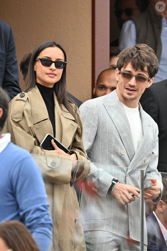 Charles Leclerc et sa femme Alexandra - Personnalités à la finale du Rolex Monte-Carlo Masters au Monte-Carlo Country Club de Monaco le 12 avril 2026

© Bruno Bebert / Bestimage