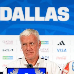 Didier Deschamps à la conference de presse match France vs Espagne 13 juillet 2026 © Imago / PsnewZ / Bestimage