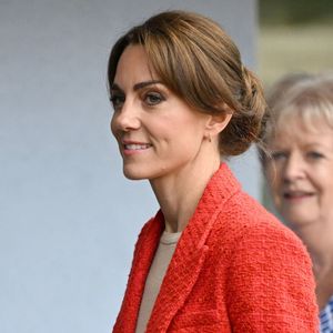 Catherine (Kate) Middleton, princesse de Galles se rend au centre éducatif Orchards de Milton Regis à Sittingbourne le 27 septembre 2023. Backgrid UK/ Bestimage