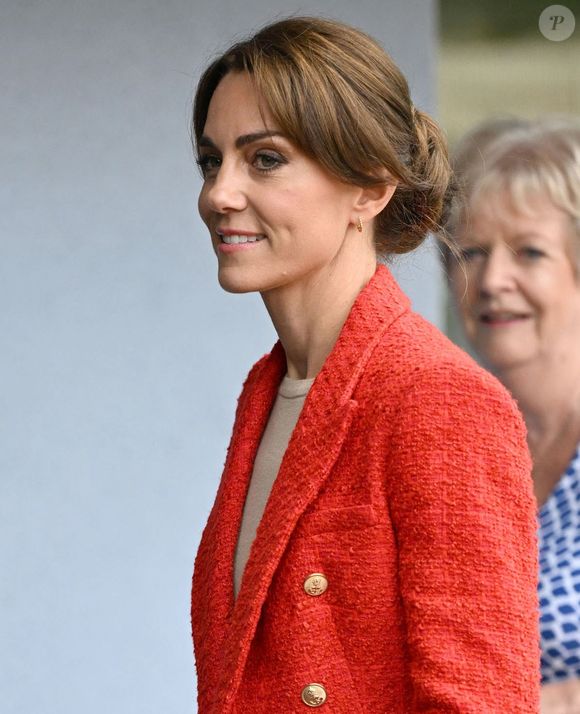 Catherine (Kate) Middleton, princesse de Galles se rend au centre éducatif Orchards de Milton Regis à Sittingbourne le 27 septembre 2023. Backgrid UK/ Bestimage
