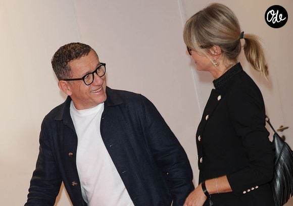 Dany Boon et sa compagne Clara Vello au photocall de la première du film "Karma" au cinéma Pathé Palace à Paris le 13 octobre 2026. 

© Coadic Guirec / Bestimage