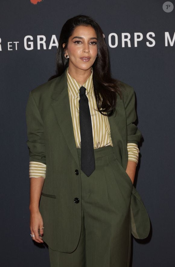 Leïla Bekhti lors de l'avant-première du film "Monsieur Aznavour"  au cinéma Le Grand Rex à Paris le 22 octobre 2024.

© Coadic Guirec / Bestimage