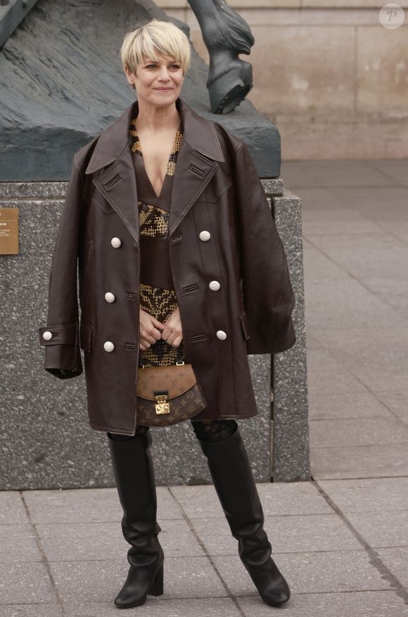 Marina Fois - Arrivées au défilé Louis Vuitton prêt-à-porter automne-hiver 2023/2024 lors de la Fashion Week de Paris (PFW) le 6 mars 2023.

© Christophe Aubert via Bestimage