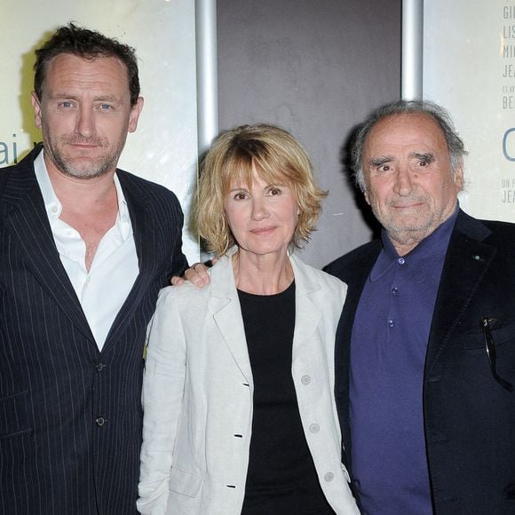 Jean-Paul Rouve, Miou-Miou et Claude Brasseur assistant à la première de Quand Je Serai Petit tenue au Cinéma des Cineastes à Paris, France le 4 juin 2012. Photo Nicolas Briquet/ABACAPRESS.COM