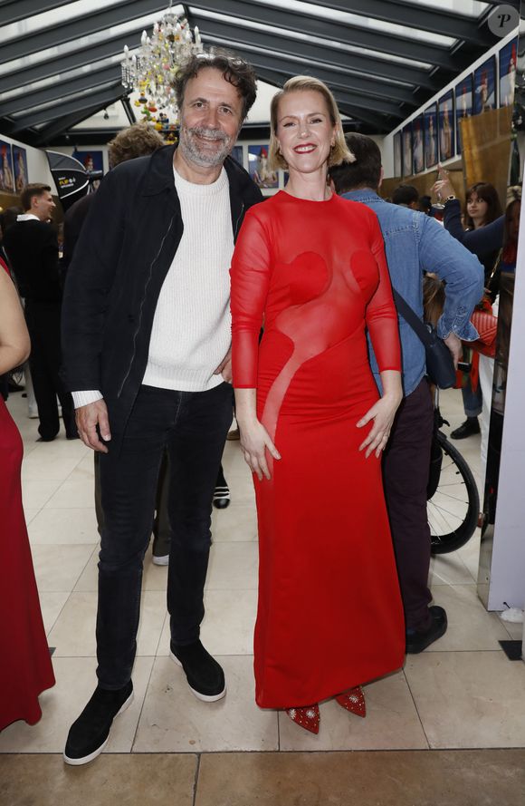 Exclusif - Christophe Carrière, Sylvie Castioni - Vernissage "Marianne(s) par Sylvie Castioni & Art Girls Gallery" à l'hôtel de Gabelles à Versailles le 16 avril 2025 © Marc Ausset-Lacroix/Bestimage