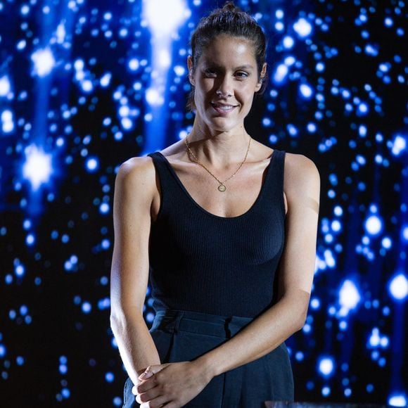 Fanny Leeb lors de la 32ème édition du Télévie, l'opération de récolte de dons de RTL Belgium au profit du Fonds de la recherche scientifique (FNRS) pour aider la lutte contre la leucémie et le cancer.
Belgique, Bruxelles, le 19 septembre 2020