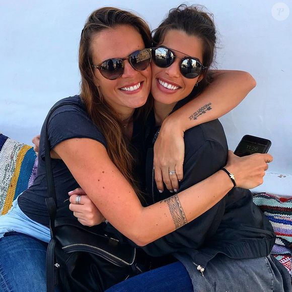 Laure Manaudou et Fanny Skalli, le 21 avril 2018.