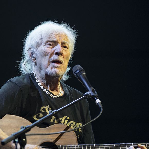 Exclusif - Hugues Aufray en concert au Zenith de Rouen le 27 juin 2026. 

© Pierre Perusseau/Bestimage