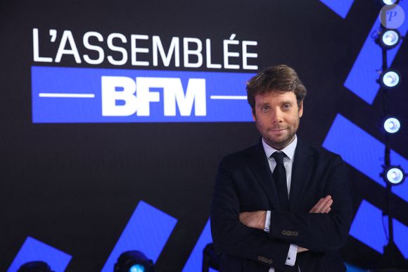 Exclusif - Benjamin Duhamel apparaît pour une interview sur BFM TV à Paris, France, le 10 décembre 2024. Photo de Jerome Dominé/ABACAPRESS.COM