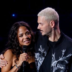 M. Pokora et sa femme Christina Milian lors de l'enregistrement de l'émission "La boîte à secrets N°17", présentée par F.Bollaert et diffusée le 19 janvier 2024 sur France 3
© Christophe Clovis / Bestimage
