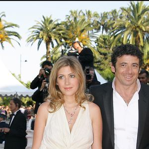 Patrick Bruel et Amanda Sthers durant la 60ème édition du Festival de Cannes en 2007. 
© Guilaume Gaffiot / Bestimage