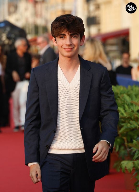 Leon Hesby sur le tapis rouge du prix du court métrage lors du 37ème festival du film de Cabourg (37ème journées romantiques du 14 au 18 juin 2023), à Cabourg, France, le 16 juin 2023. © Coadic Guirec/Bestimage