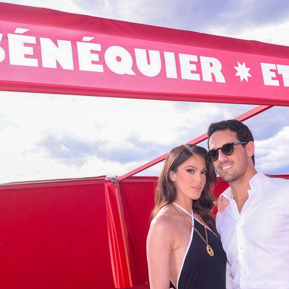 Iris Mittenaere et Diego El Glaoui au défilé Etam Croisière 2023 à Saint-Tropez le 11 mai 2023.

© Rachid Bellak / Bestimage