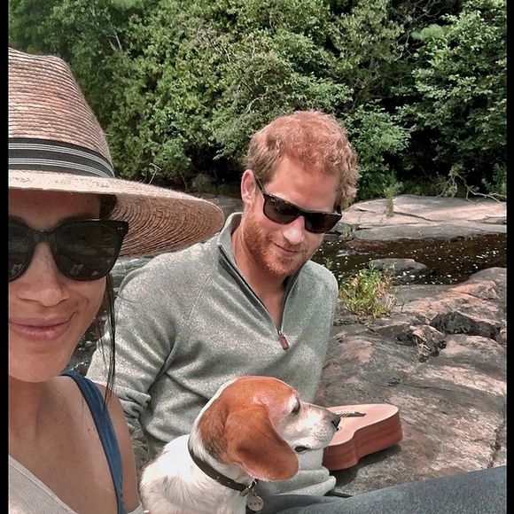 Le prince Harry et Meghan Markle - Images du documentaire Netflix "Harry & Meghan". (Backgrid UK/ Bestimage).