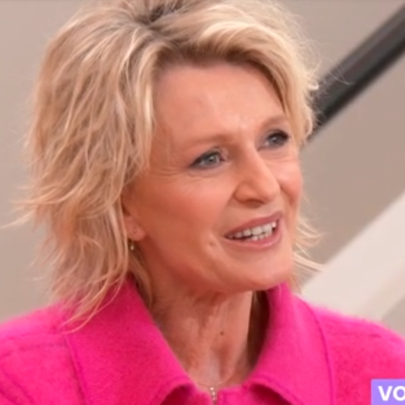 Sophie Davant dans la matinale "Bonjour !" de TF1.