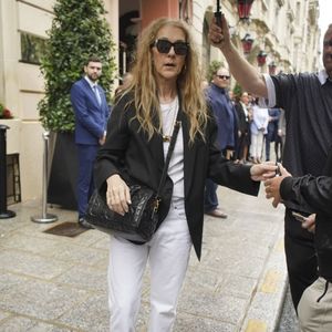 Céline Dion à Paris.