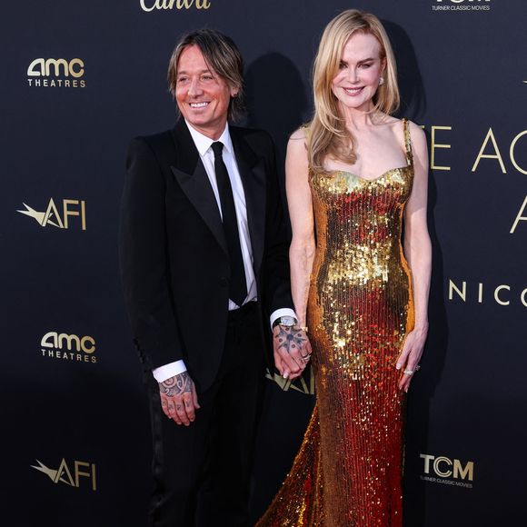 Keith Urban et sa femme Nicole Kidman - 49th Annual AFI Life Achievement Award Honoring Nicole Kidman at Dolby Theatre. On April 27th 2024

© Backgrid USA / Bestimage