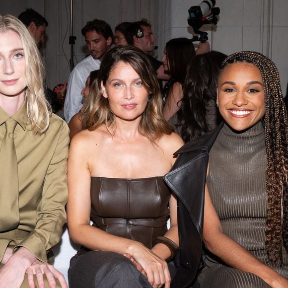 Direction New York, où elle a rejoint le premier rang du défilé Ralph Lauren, entourée d'autres Françaises

Elizabeth Debicki, Laetitia Casta, Ariana DeBose au défilé Ralph Lauren, collection prêt-à-porter printemps/été 2027 à New York, le 9 septembre 2026. Crédit photo : BFA.com / Backgrid USA / Bestimage