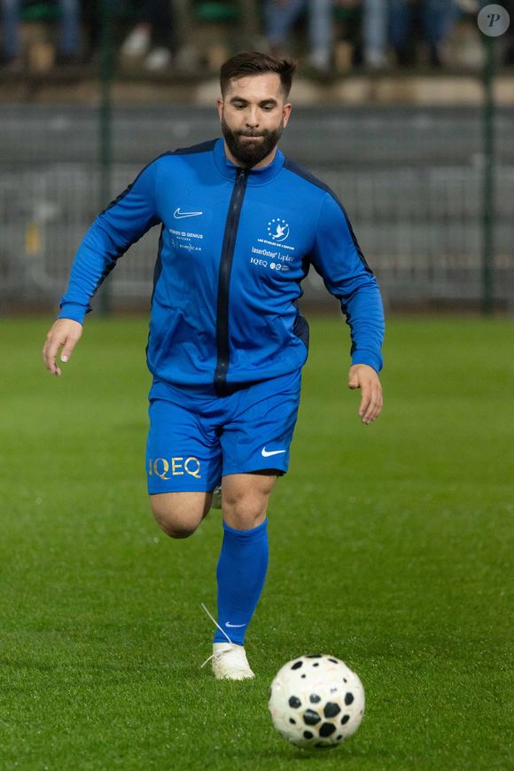 Kendji Girac assiste au Match des Etoiles au stade Pierre de Coubertin de Cannes entre les anciens joueurs de l'AS Cannes et l'équipe des Etoiles. Photo by Shootpix/ABACAPRESS.COM