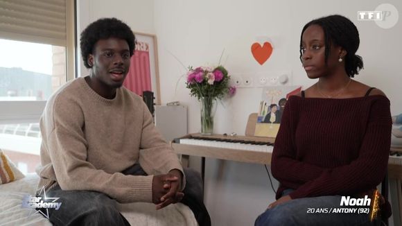 Capture d'écran de la "Star Academy 2025" lors du premier prime le 18 octobre 2025 sur TF1