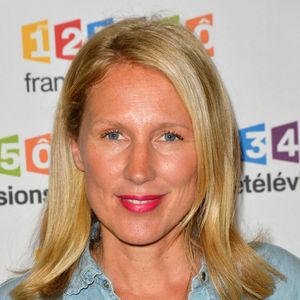 Agathe Lecaron lors du photocall de la présentation de la nouvelle dynamique 2017-2018 de France Télévisions, le 5 juillet 2017.

Photo : Guirec Coadic / Bestimage