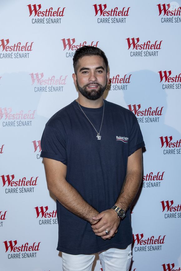 Kendji Girac au photocall pour l'inauguration du lancement du centre commercial Westfield Carré Sénart à Lieusaint, France, le 22 septembre 2019. © Pierre Perusseau/Bestimage