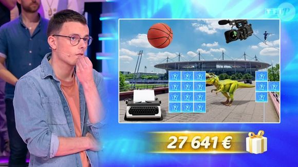 Emilien dans "Les 12 Coups de midi", le 5 mai 2025, sur TF1