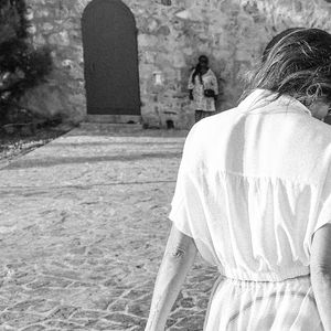 Cyril Lignac avec Déborah et leur fils Léo