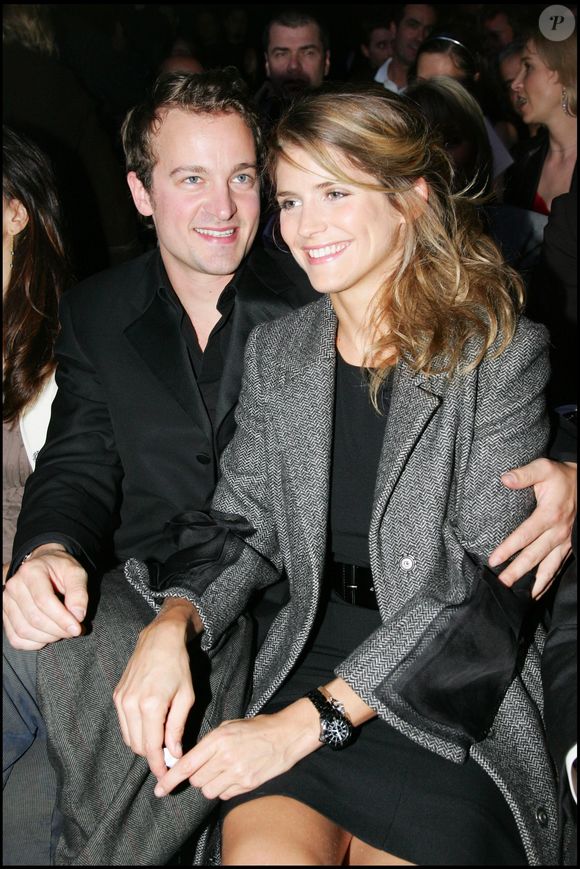 Jocelyn Quivrin et Alice Taglioni - Défilé de mode Dior 2007/2008 Paris