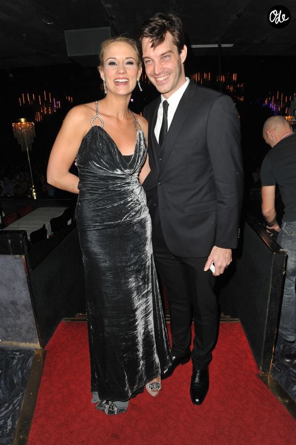 Elodie Gossuin et son mari Bertrand Lacherie lors de l'élection de Miss Prestige National 2013 au Lido à Paris le 10 décembre 2012. 

VEEREN / BESTIMAGE