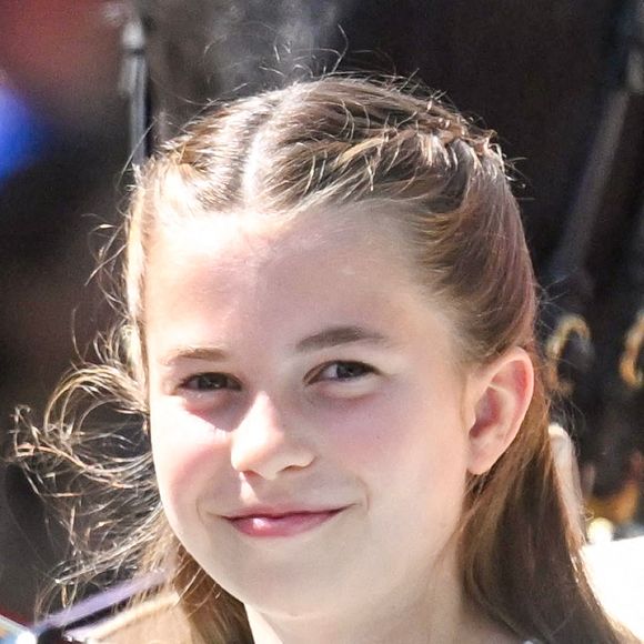 La princesse Charlotte lors du défilé Trooping The Colour 2025, à Londres, Royaume-Uni, le 14 juin 2025. Photo by Zak Hussein/Splash News/ABACAPRESS.COM