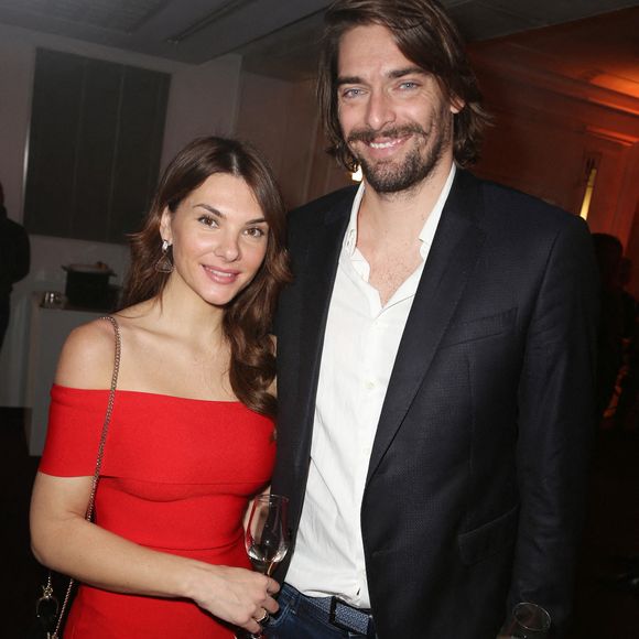 Camille Lacourt et son épouse Alice Detollenaere lors du Chinese Business Club Lunch au Pavillon Cambon à Paris le 09 mars 2020. Photo by Jerome Domine/ABACAPRESS.COM